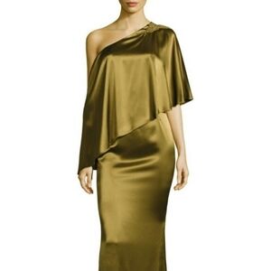 Zac‎ Posen Embellished One Shoulder Popover…